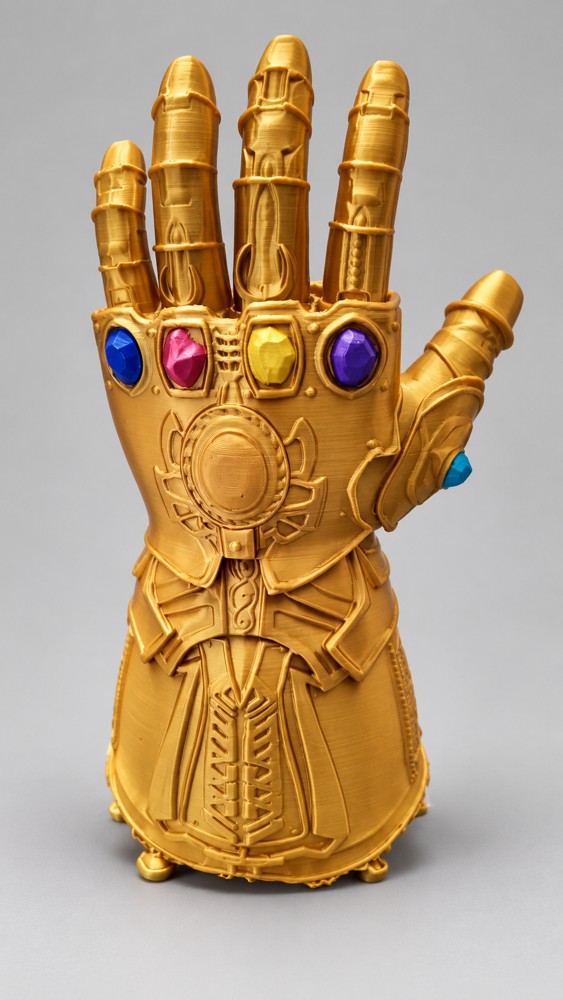Thanos-Inspired Infinity Gauntlet Display